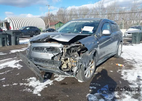 2013 Mitsubishi Outlander Sport Es from USA, damaged, VIN 4A4AR3AU7DE018008
